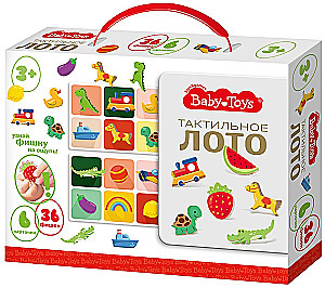 Лото Baby Toys Тактильное (6 карт.36 фишек)