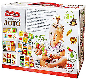 Лото Baby Toys Тактильное (6 карт.36 фишек)