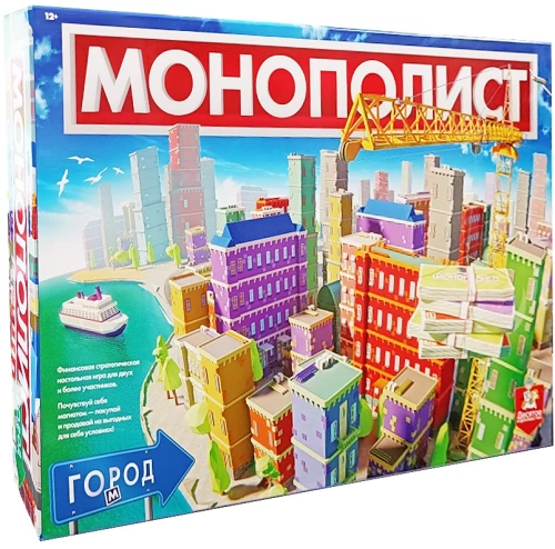 Игра настольная Монополист. Город