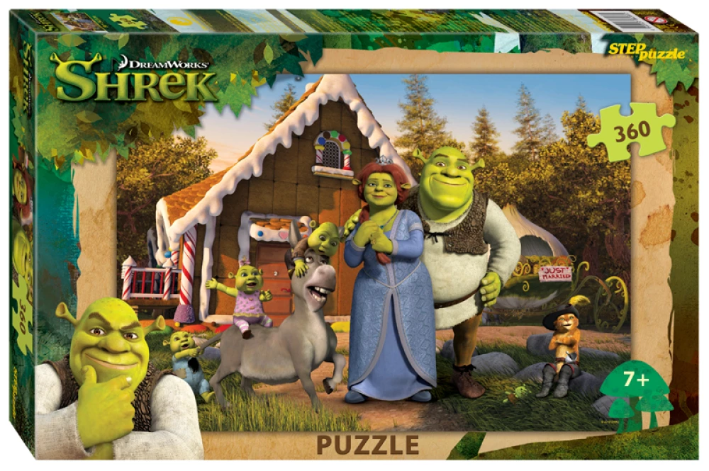 Мозаика puzzle 360 Shrek (DreamWorks, Мульти)