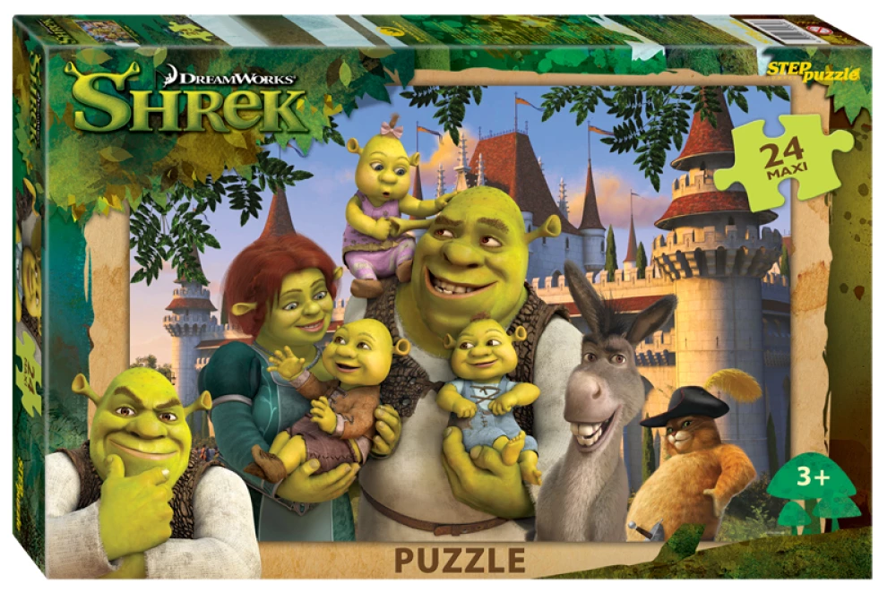 Мозаика puzzle maxi 24 Shrek (Dreamworks, Мульти)