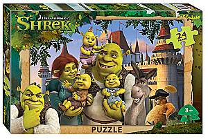 Мозаика puzzle maxi 24 Shrek (Dreamworks, Мульти)