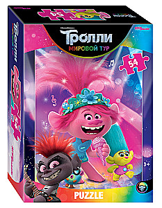 Мозаика puzzle 54 Trolls - 2 (DreamWorks)