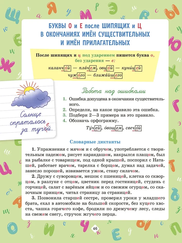 Диктант.по русск.языку с нагляд.матер.и подг.1-4кл