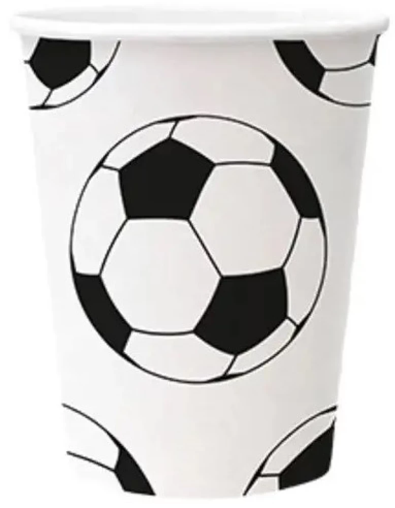 Papira glazite 0,25 L, 8 gab.  Soccer ball