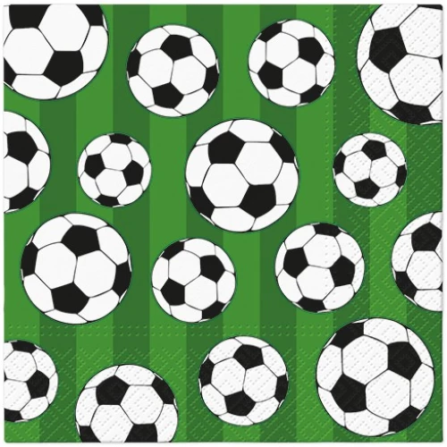 Salvetes 33x33 cm Soccer ball, 20 gab.