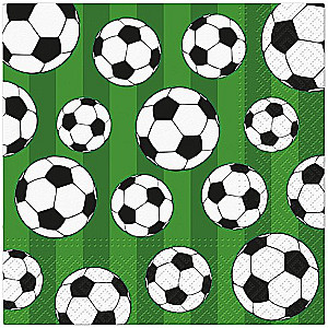 Salvetes 33x33 cm Soccer ball, 20 gab.