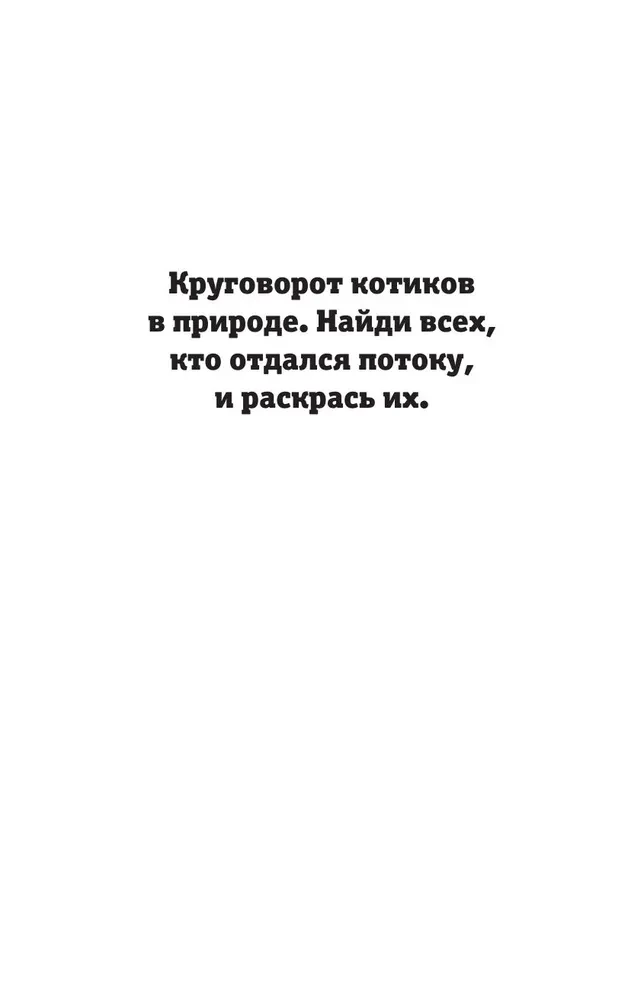 Найди своего котика. Раскраска на поиск предметов