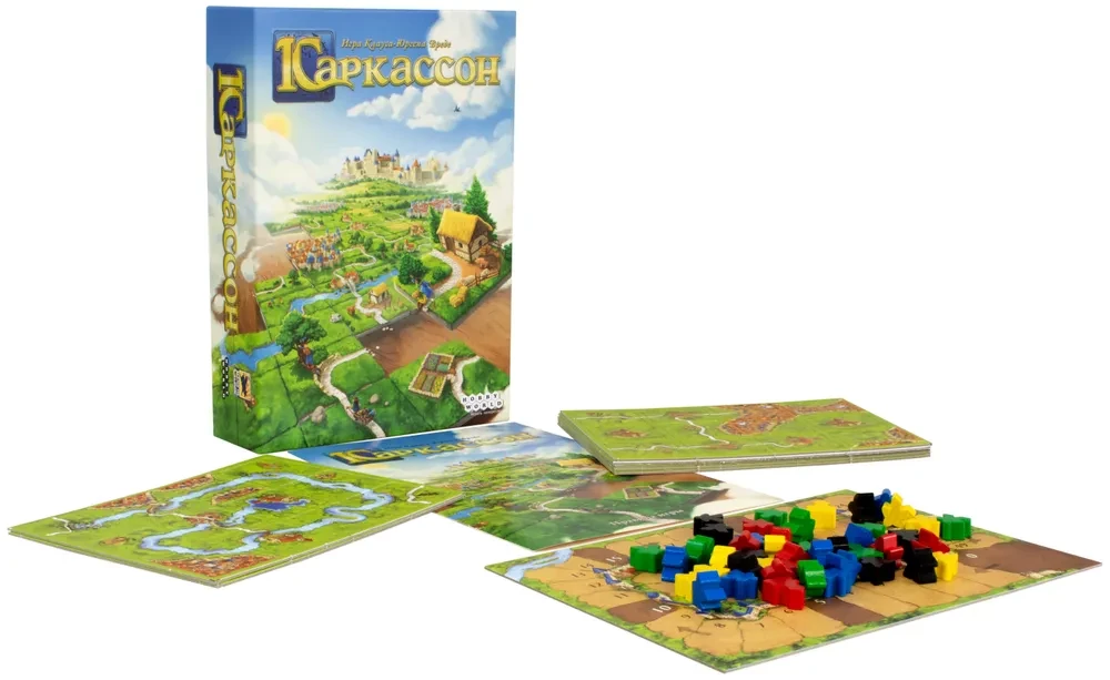 Настольная игра - Каркассон. Carcassonne