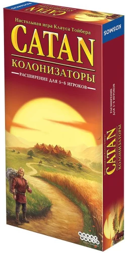 Настольная игра - Колонизаторы Catan: Расширение для 5-6 игроков