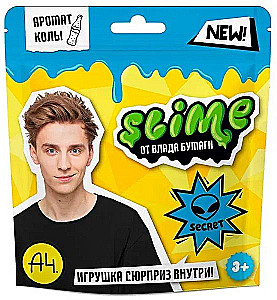 Набор для изготовления слаймов - Slime. Влад А4, синий, 80 г