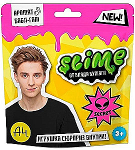 Набор для изготовления слаймов - Slime. Влад А4, розовый, 80 г