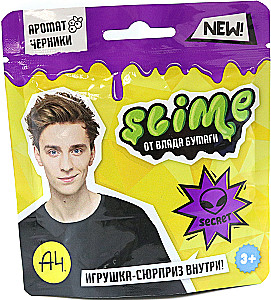 Игрушка для детей ТМ «Slime», фиолетовый, 80 г. Влад А4