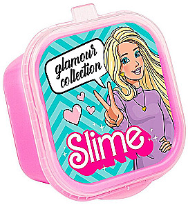 Игрушка для детей старше трех лет модели "Slime" с товарным знаком "Slime", Glamour collection, розовый с шариками 60 г