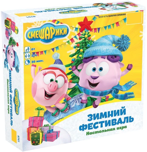 Настольная игра - Смешарики Зимний фестиваль