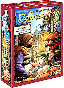 Gra planszowa - Carcassonne. Kupcy i budowniczowie (dodatek 2)