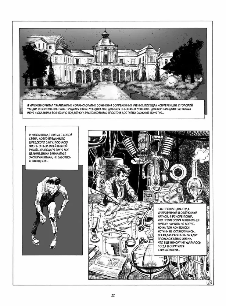 Frankenstein. Mary Shelley. Powieść graficzna