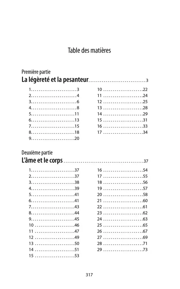 Nieznośna lekkość bytu / L'insoutenable Legerete de L'etre