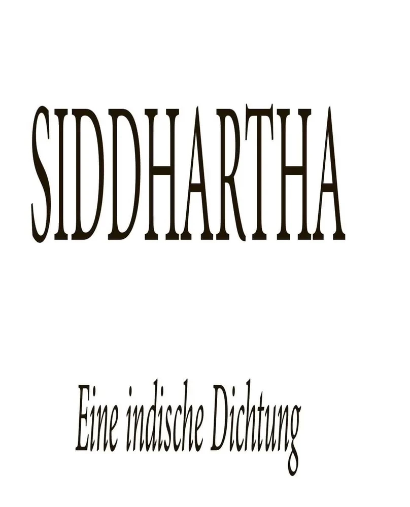 Siddhartha. Książka do czytania w języku niemieckim