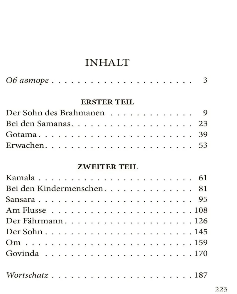 Siddhartha. Książka do czytania w języku niemieckim