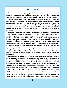 Tablica mnożenia i dzielenia: 1000 zadań i łamigłówek matematycznych.