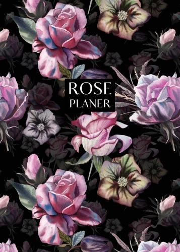 Notes-planer niedatowany. Rose planer