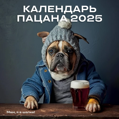 Kalendarz Chłopaka. Kalendarz ścienny na 2025 rok (300x300)