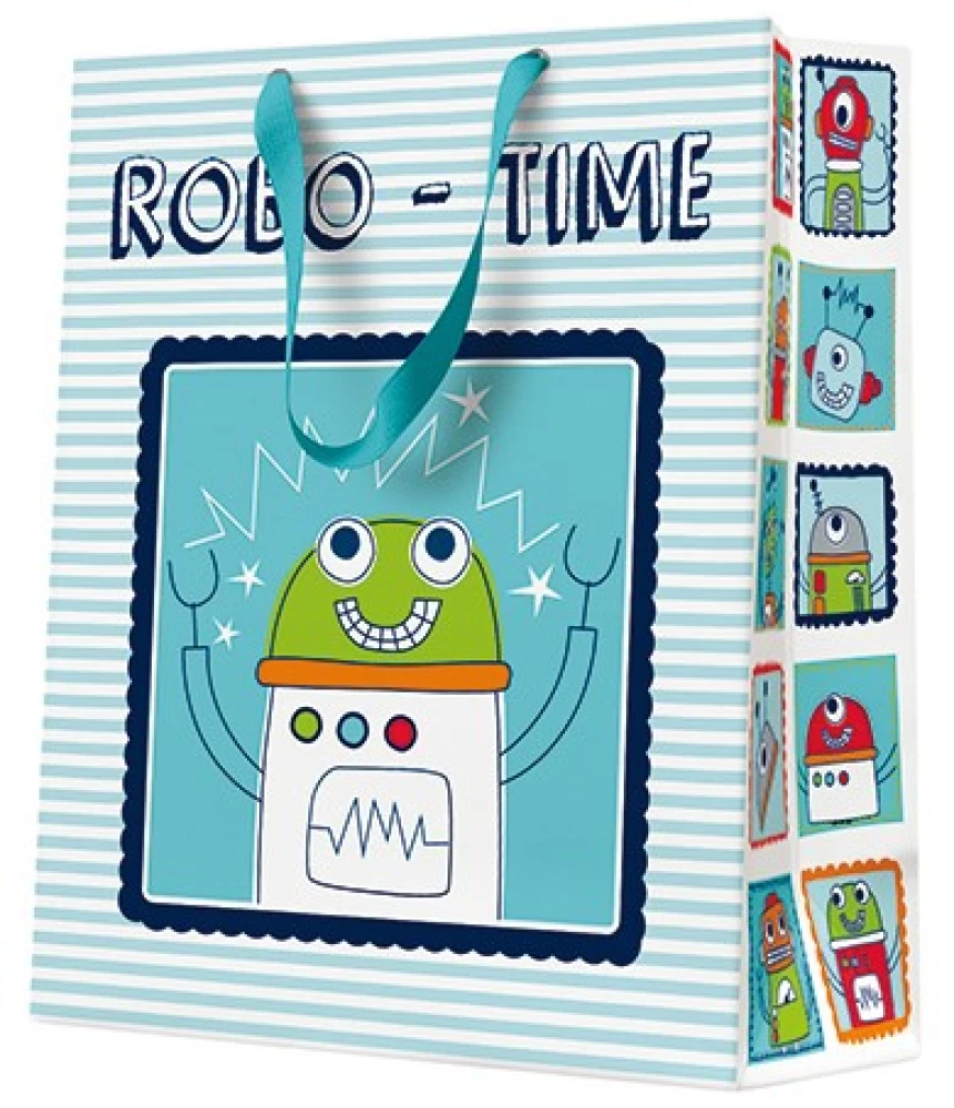 Torba prezentowa - Robo-Time (20x25x10)