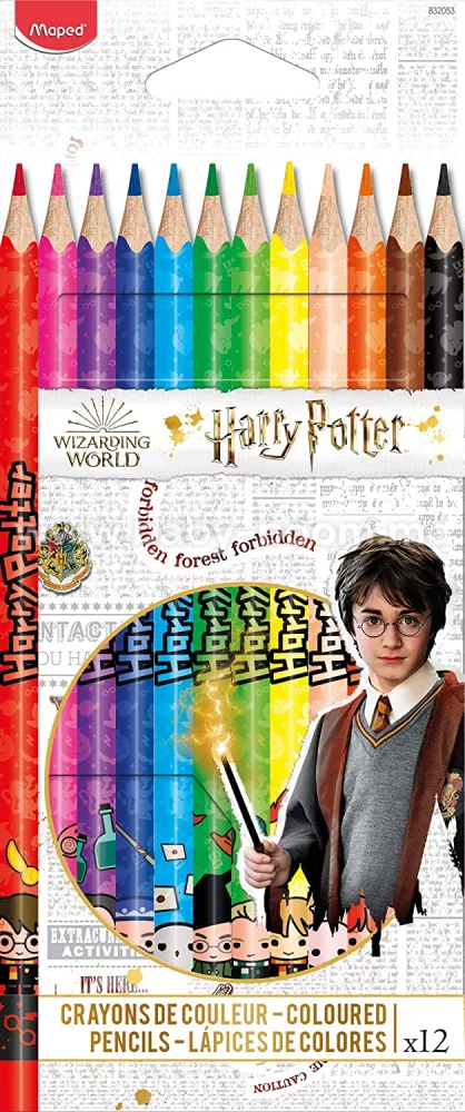 Цветные карандаши - Maped. Harry Potter, 12 цветов