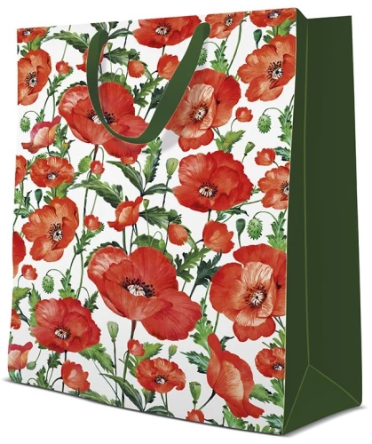 Подарочный пакет - Flanders Poppy (30x41x12)