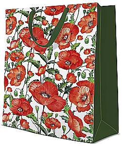 Подарочный пакет - Flanders Poppy (30x41x12)