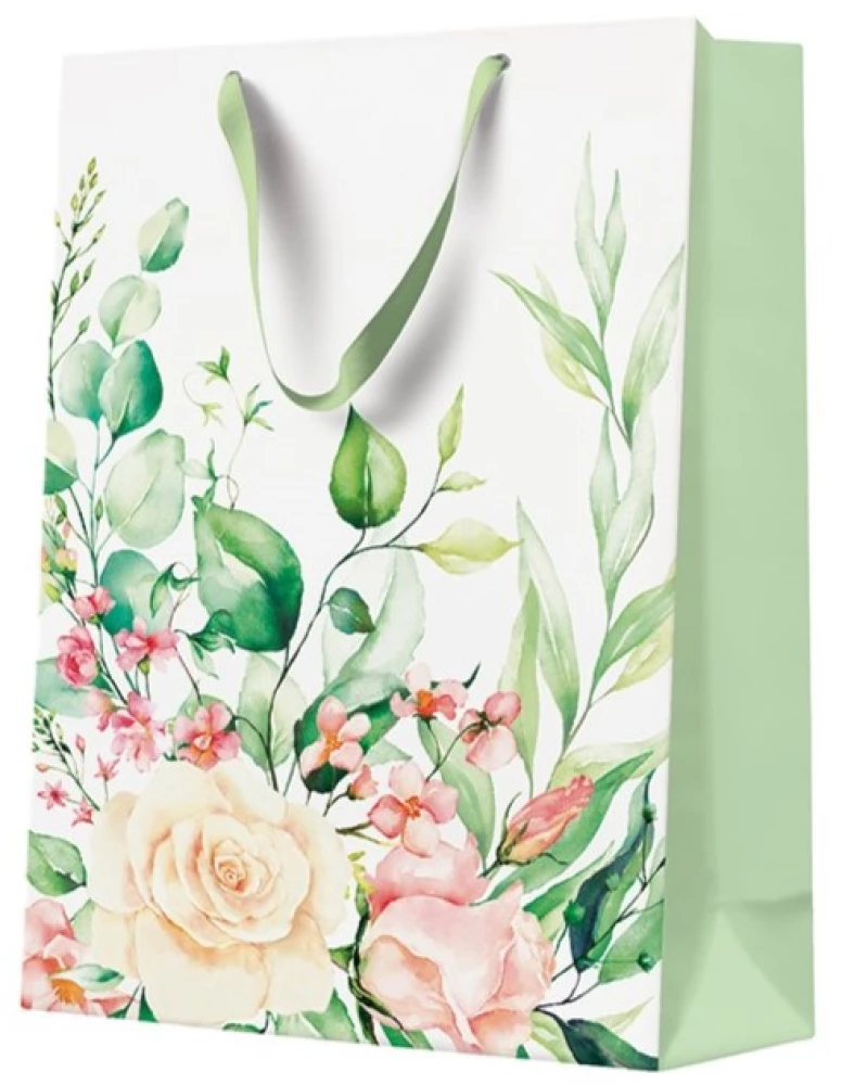 Torba prezentowa - Floral moments (30x41x12)