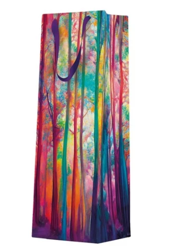 Torba prezentowa - Colorful Magic Forest (12x37x10)