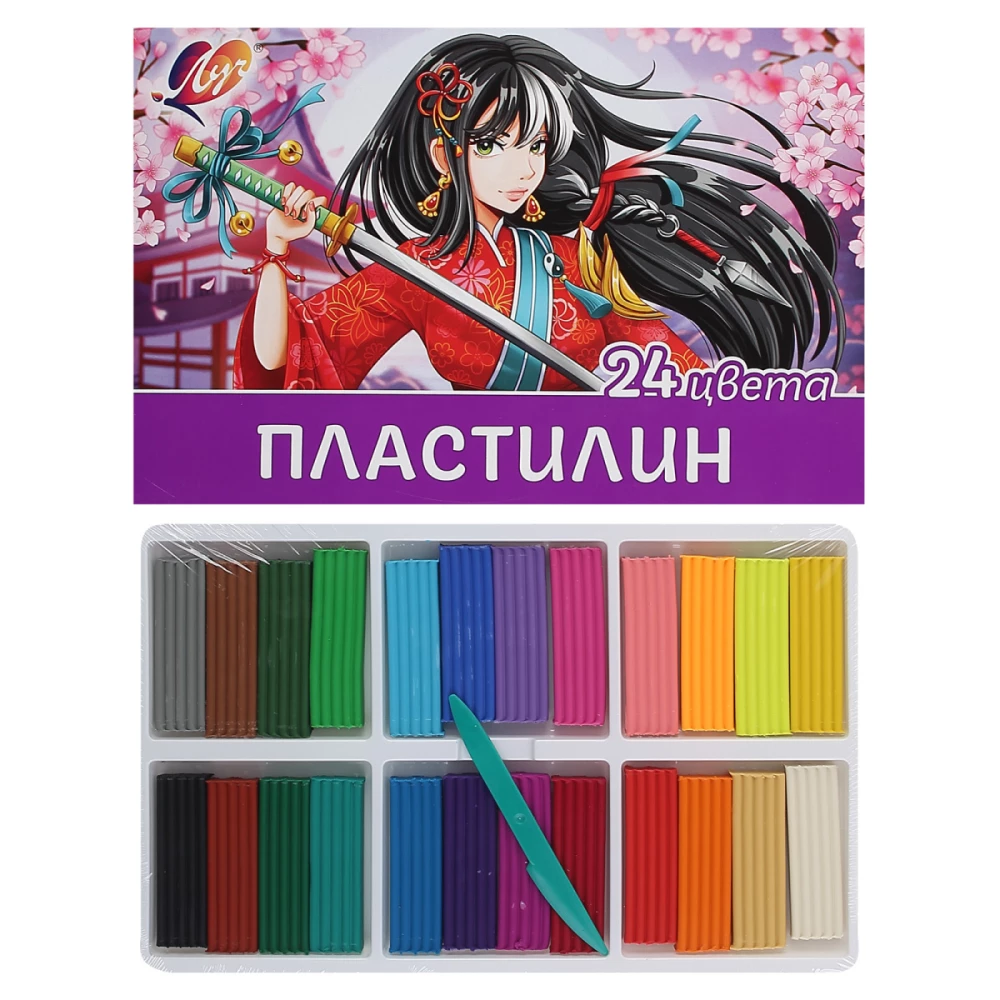 Plastelina klasyczna - Anime (24 kolory)