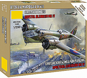 Model zestawowy - Brytyjski bombowiec Bristol Blenheim IV