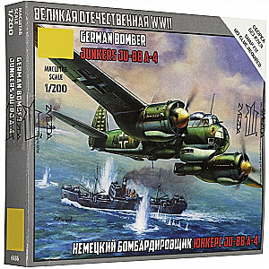 Modela zestawowa - Niemiecki samolot Junkers 88A4