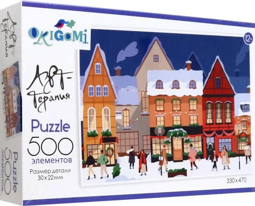 Puzzle 500 - Flat Collection. Miasto