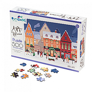 Puzzle 500 - Flat Collection. Miasto