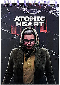 Notatnik kreatywny z naklejkami Atomic Heart. Baba Zina, A5