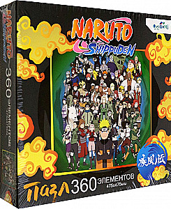 Naruto. Układanka 360 elementów. Wojna Shinobi