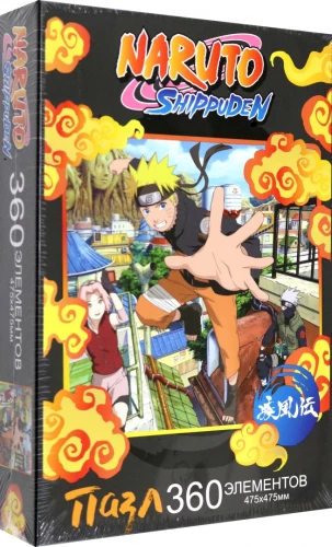 Naruto. Puzzle 360 elementów. Burzowe kroniki