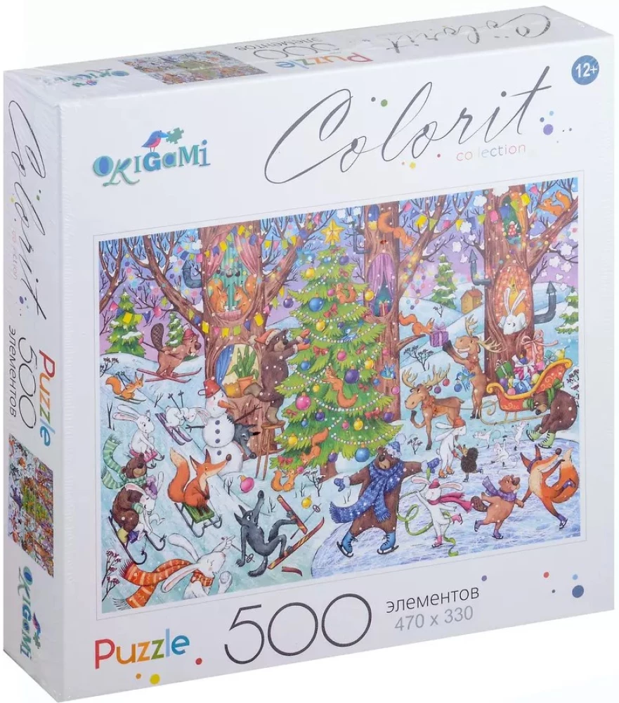 Пазл 500 элементов - Colorit collection. Праздник к нам приходит