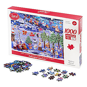 Puzzle 1000 elementów - Astrel. Noworoczne zamieszanie