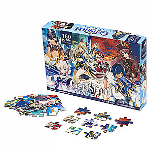 Puzzle-160. Genshin. Ekipa z Teyvat