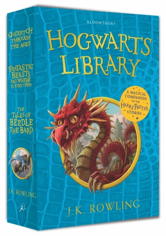 Biblioteka w Hogwarcie. Zestaw pudełkowy