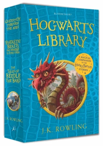 Biblioteka w Hogwarcie. Zestaw pudełkowy