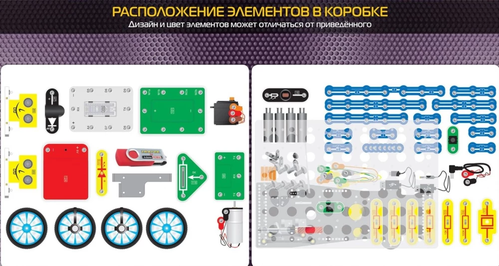 Elektroniczny konstruktor Znatok dla Arduino MOBILE