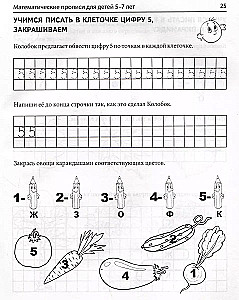 Matematyczne zeszyty do pisania dla dzieci 5-7 lat