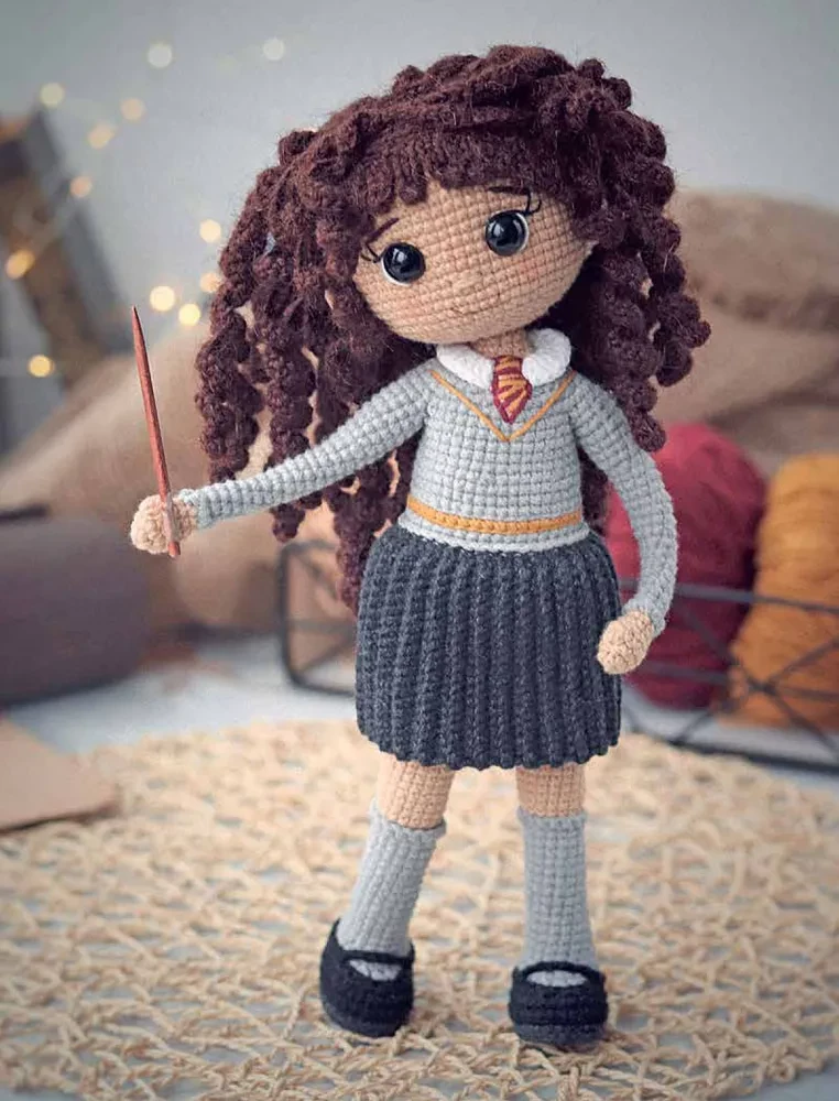 MAGICguerumi. 8 zabawek szydełkowych inspirowanych Harrym Potterem. Projekt amigurumi