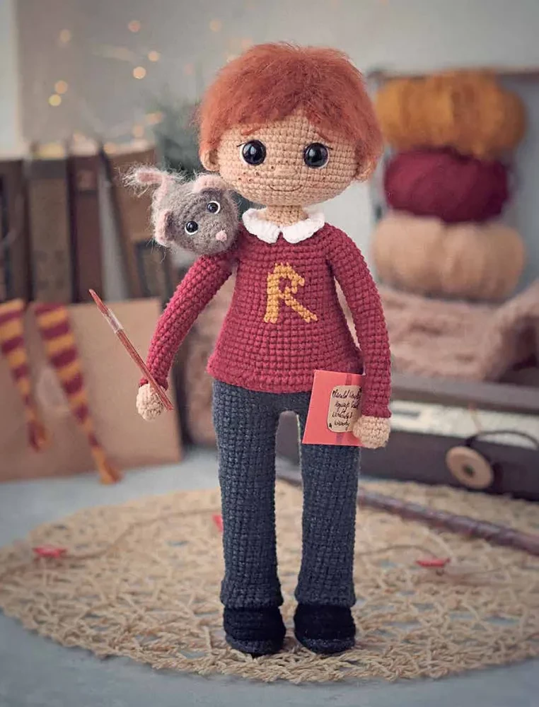 MAGICguerumi. 8 zabawek szydełkowych inspirowanych Harrym Potterem. Projekt amigurumi